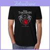 Modisches Game of Thrones Kurzarm-T-Shirt für Herren und Damen, lustiges schwarzes Oberteil für Freizeitaktivitäten