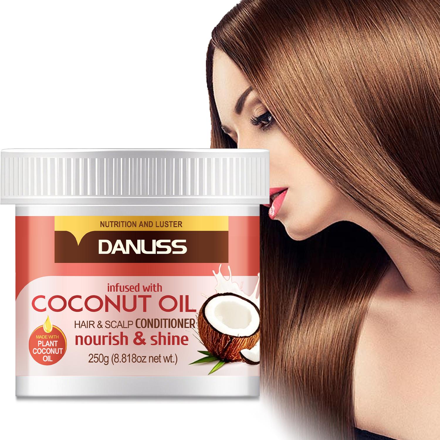 

Coconut Oil Hair & Scalp Conditioner-Soft, Shiny Hair-Suitable for all Hair Types,250ml