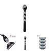 For Gillette Mach 3 Three Layer Ultra Thin Blade Shaver Replacement Head For Close Shaving Experience