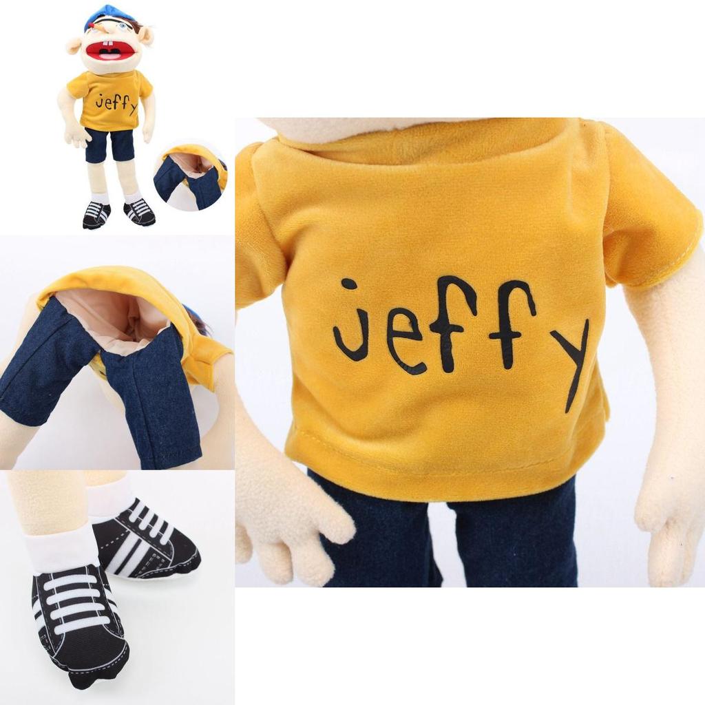 Funny Jeff Plush Doll – Parent-child Interaction Toy – Early Education Gift