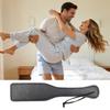 Faux Leather Paddle for Adults 12 Inch Black Short Paddle for Valentine's Day Cosplay Costume Accessory Adults Couple Game