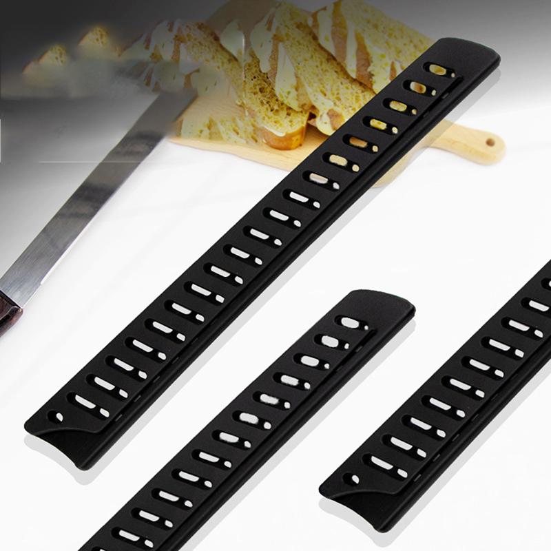 1Pc Black Plastic Kitchen Knife Blade Protector Cover For 10 Inches Knife Plastic Knife Sleeve Protective Sleeve Scabbard