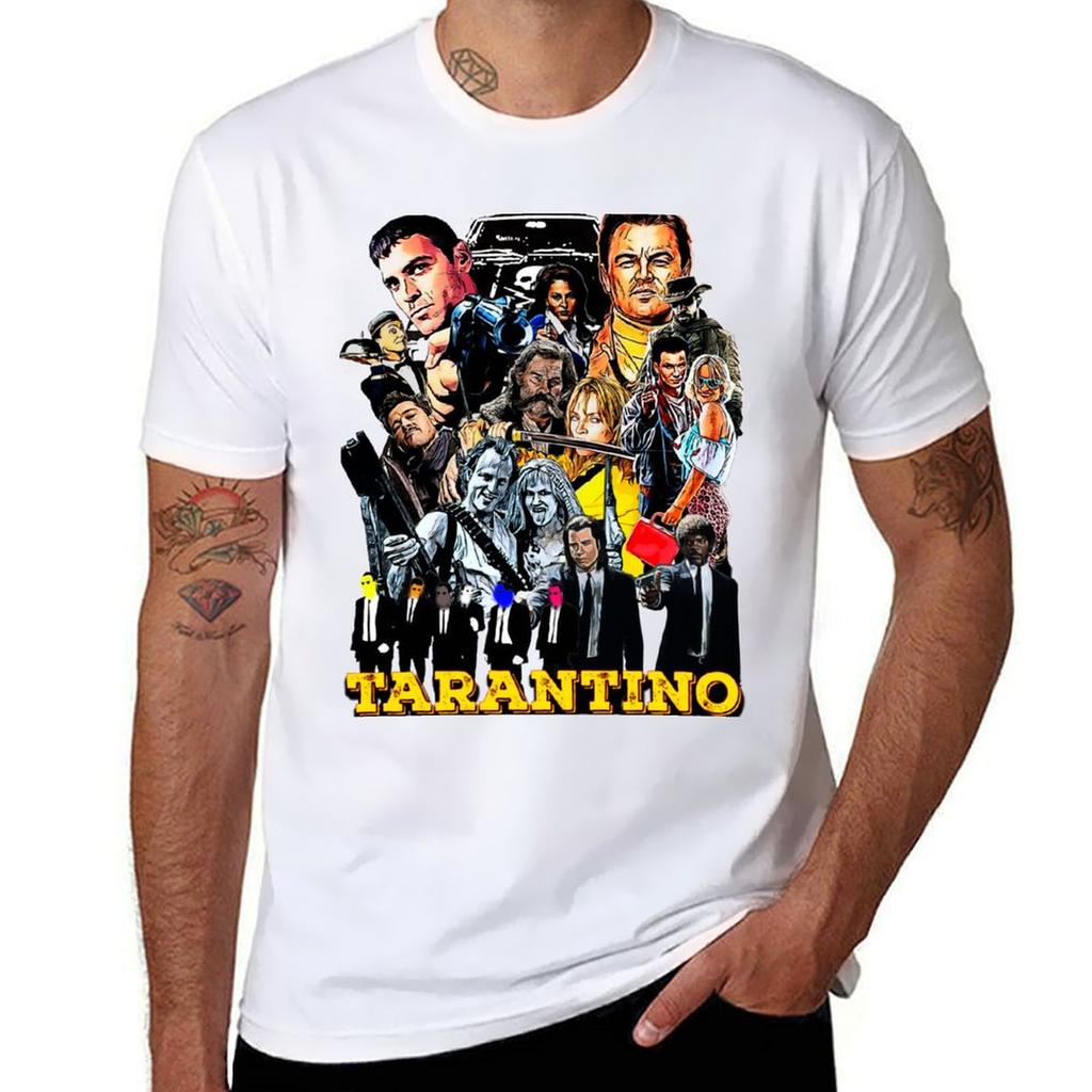 Tarantino Films T-Shirt Man T Shirt Summer Men T Shirt Cotton 100% T Shirt for Man T-Shirt