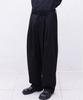EYC Curve Tuck Pants (Black)