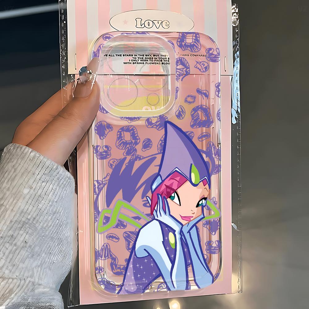 Lovely w-winxs c-clubs Phone Case For Samsung Galaxy S26 S25 S24 S23 S22 S21 S20 Note20 Edge Plus Ultra Lite 5G Clear Back Cover