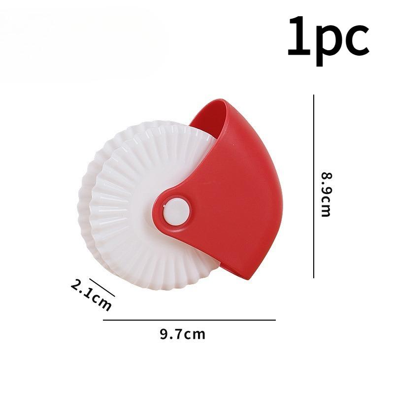 

Набор ролик и резак для теста для выпечки, 1/2 шт., ABS инструмент для выпечки с эргономичной ручкой, точность, удобный захват, прочный, кухонные принадлежности