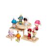 Solid Wood Creative Display Stand for Jewelry, Figurines, Snacks, and Succulents