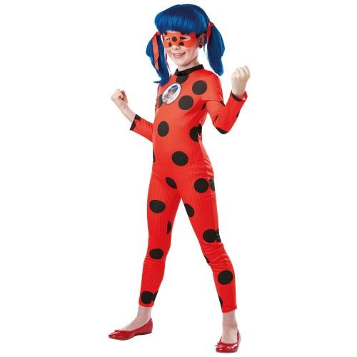 Costume da coccinella per ragazze miracolose 7-8 Years rosso/nero
