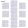 10/30/50pcs Disposable Shower Drain Hair Catcher Mesh Design Anti-Clog Mesh  Kitchen Sink