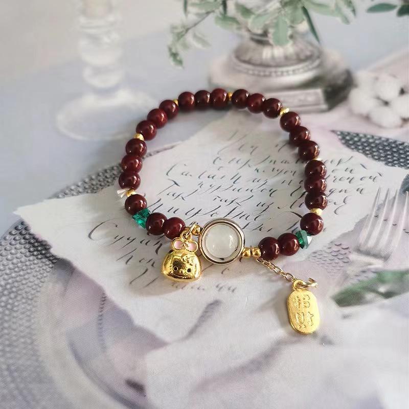 Lily of the Valley Butterfly Bracelet - Multi-Style Beaded Star & Moon Design