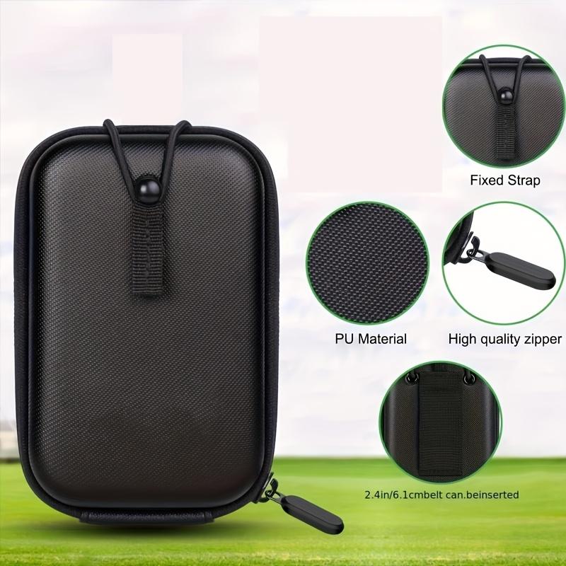 Durable EVA Hard-shell Golf Rangefinder Case, Compatible with Multiple Models, Stylish Black Design,perfect for Golf Enthusiasts