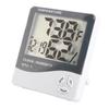 Innen-Thermometer Hohe Genauigkeit mit Großbildschirm Weckerfunktion Digitales Hygrometer für Zuhause