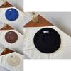 Zhao Lusi Same Style Korean Version Versatile Knit Beret For Women Winter Fashion Concave Shape Beret Peaked Cap Newsboy Hat Trendy