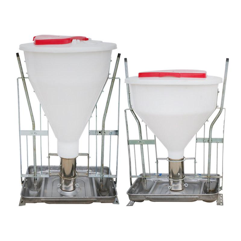 Automatic Dry-Wet Pig Feeder for Fattening Sows and Large Pigs - Free-Choice Design