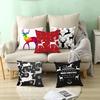Weihnachtsmann Weihnachtsbaum Kissenbezug Kissenbezug Zuhause Weiche Dekoration