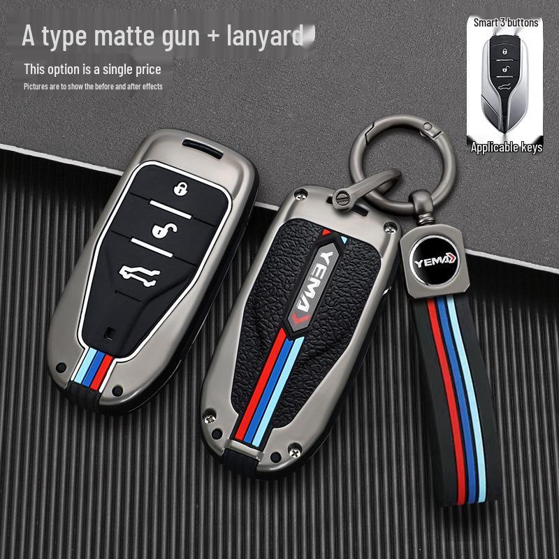 Pouzdro na klíče Mustang T70/T80: Prémiový kovový ochranný kryt pro muže