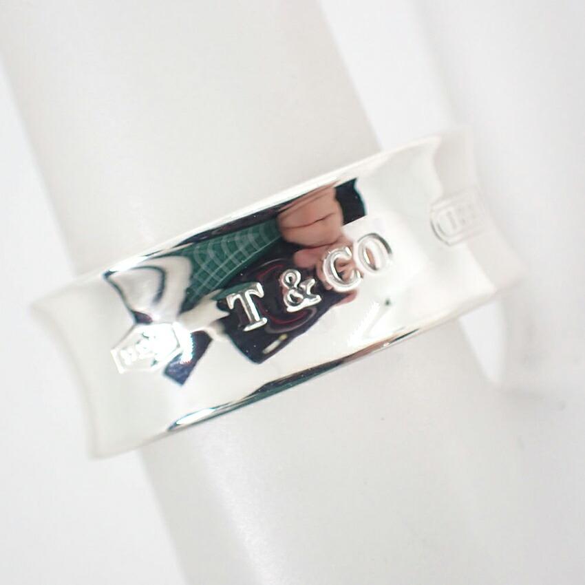 [Used] TIFFANY 925 1837 Ring/Size 8/j9-4