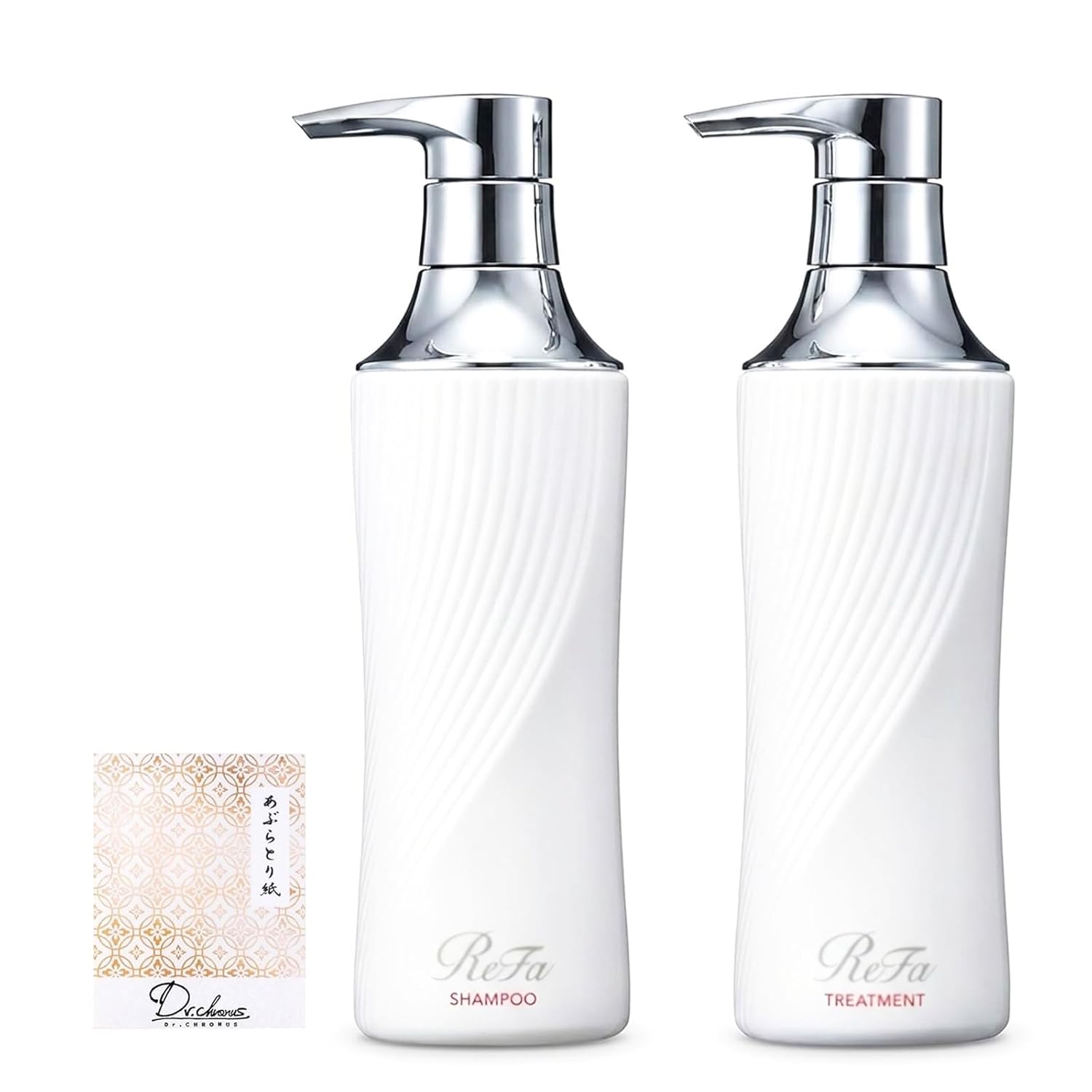 ReFa Beautec Shampoo Treatment Set 500g each Main Original Oil-Absorbing Paper included