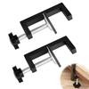 EsiFare Woodworking Clamps of Hardware for Woodworking Hanging Universal Fence Adjustable Metal Maximum Opening Fixing DIY Shelf Fixing Supplies [Set