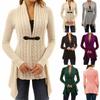 Cozy Women's Cardigan Top With Soft Fleece Fur For Winter Warmth And Style
