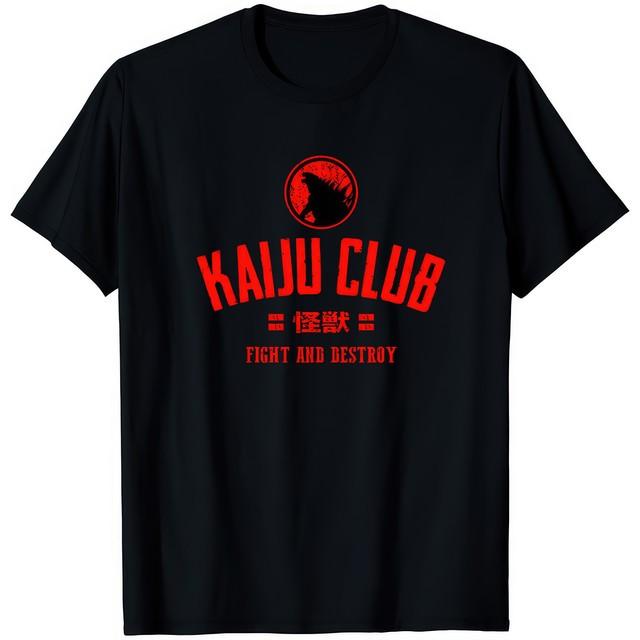 Kaiju Club Japanese Monster Retro Graphic Style Streetwear T Shirt XXXXL