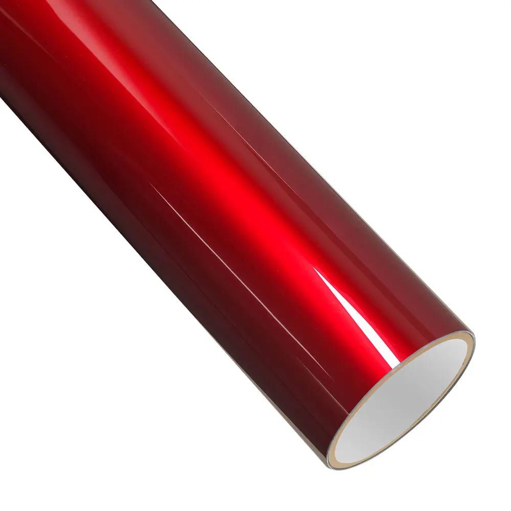 Car Sticker Super Bright Metal Soul Red Wrap Vinyl Film Color Change Film PET Bubble Free Decals PVC Sticker Car Accessories