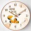 8-inch 20cm Modern Simple Clock Home Living Room Fashion Watch Creative Internet Celebrity Watch Mute Wall Clock