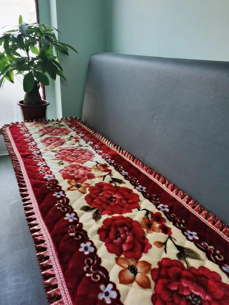 Thick Non-Slip Winter Sofa Cushion for 3-Seater - Solid Wood, Spring/Autumn Use