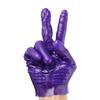1Pc Masturbation Gloves Soft Perfect Fitting Halloween Gift PVC Sex Gloves Masturbation Erotic Finger Adult Products