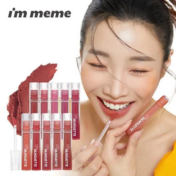 

I M MEME Блеск-тинт для губ Silhouette: увлажняющая губа 02 Newtro Coral