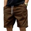 Sommer Herren Cord Jogginghose Casual Shorts Herren Strand Shorts Basketball Kurze Hose Einfarbig Label Sportswear Herren