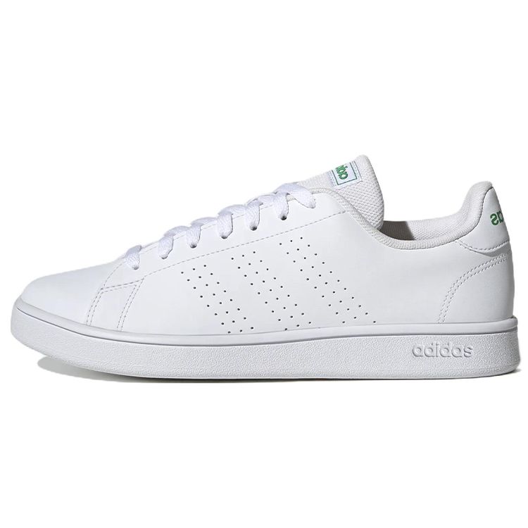 

Adidas Advantage Base Court Бело-зеленые мужские кроссовки Cloud-White GW2063