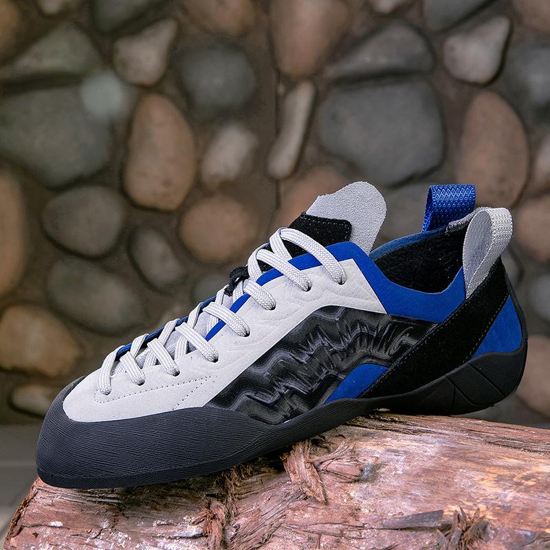 

Professional climbing shoes for couples Mountaineering climbing shoes Non-slip Indoor entry Beginner bouldering shoes Outdoor training shoes 36
