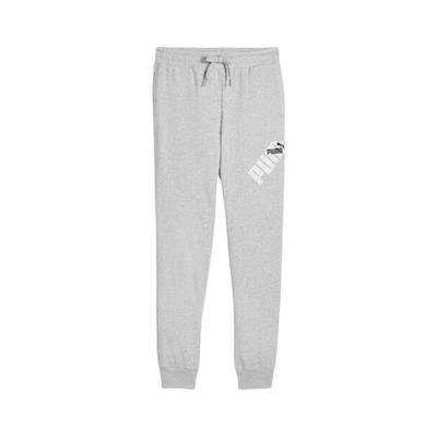 Buchstabenaufdruck Hohe Taille Gestrickte Sporthose Herren Unterteile Grau 681272-04