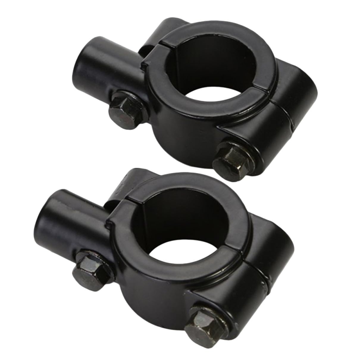 

MAJORMENCH Bike Rearview Mirror Holder Set of 2 10mm Clamp 5.5X4CM чёрный