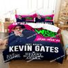 Top Kevin Gates Beding Set Single Twin Printed Bed Linen Set With Pilowcase Bed Soft Duvet Cover Soft Single Double Quen Super King-Sized Dimensionsd