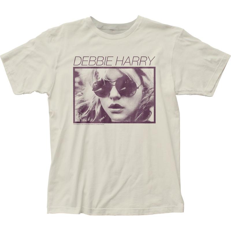 

Blondie Debbie Harry Aviators Unisex T-shirt Music Classic Band Tee New Natural M