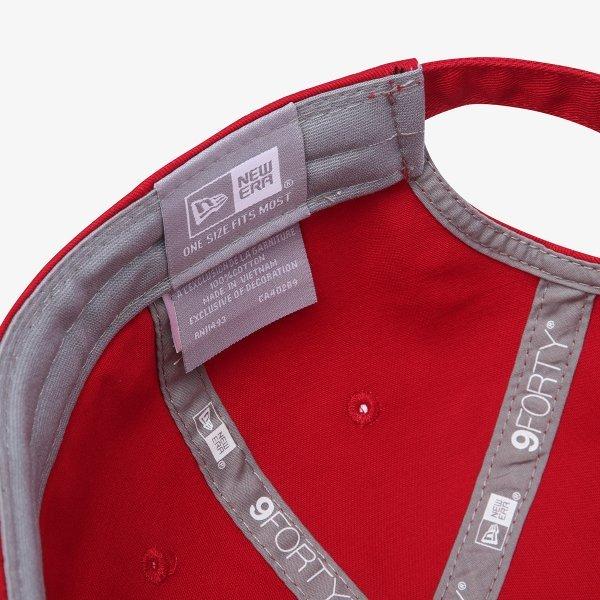 New Era New York Yankees Basic Outline Unstructured Ball Cap Scarlet 15216771