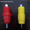 Automatic Chicken Drinker: Steel Post Water Nipple with Big Red Head for Square Tubes