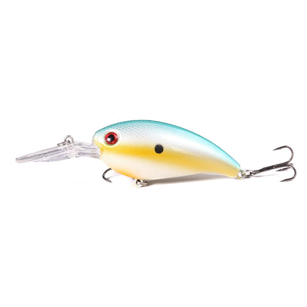 Yediao 1pcs Shallow Diving Crankbait with Sharp Hook 10cm 14g Artificial Hard Bait Wobbler Bass Pike Fishing Tackle