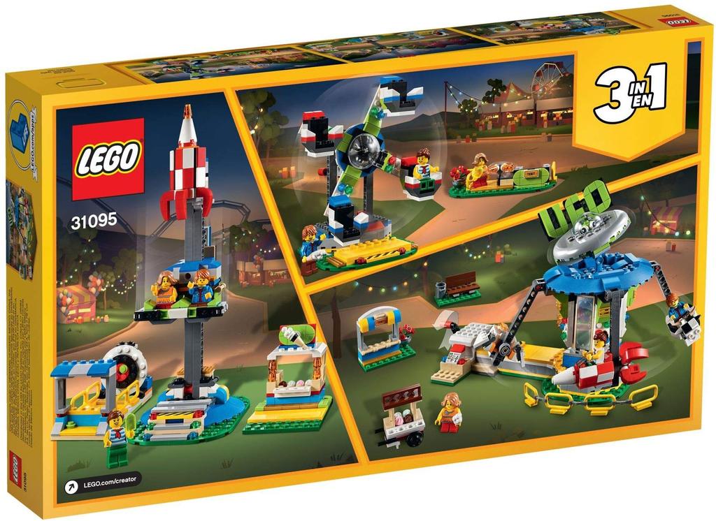 LEGO Creator Amusement Park Space Ride 31095 Block Toy Girls Boys