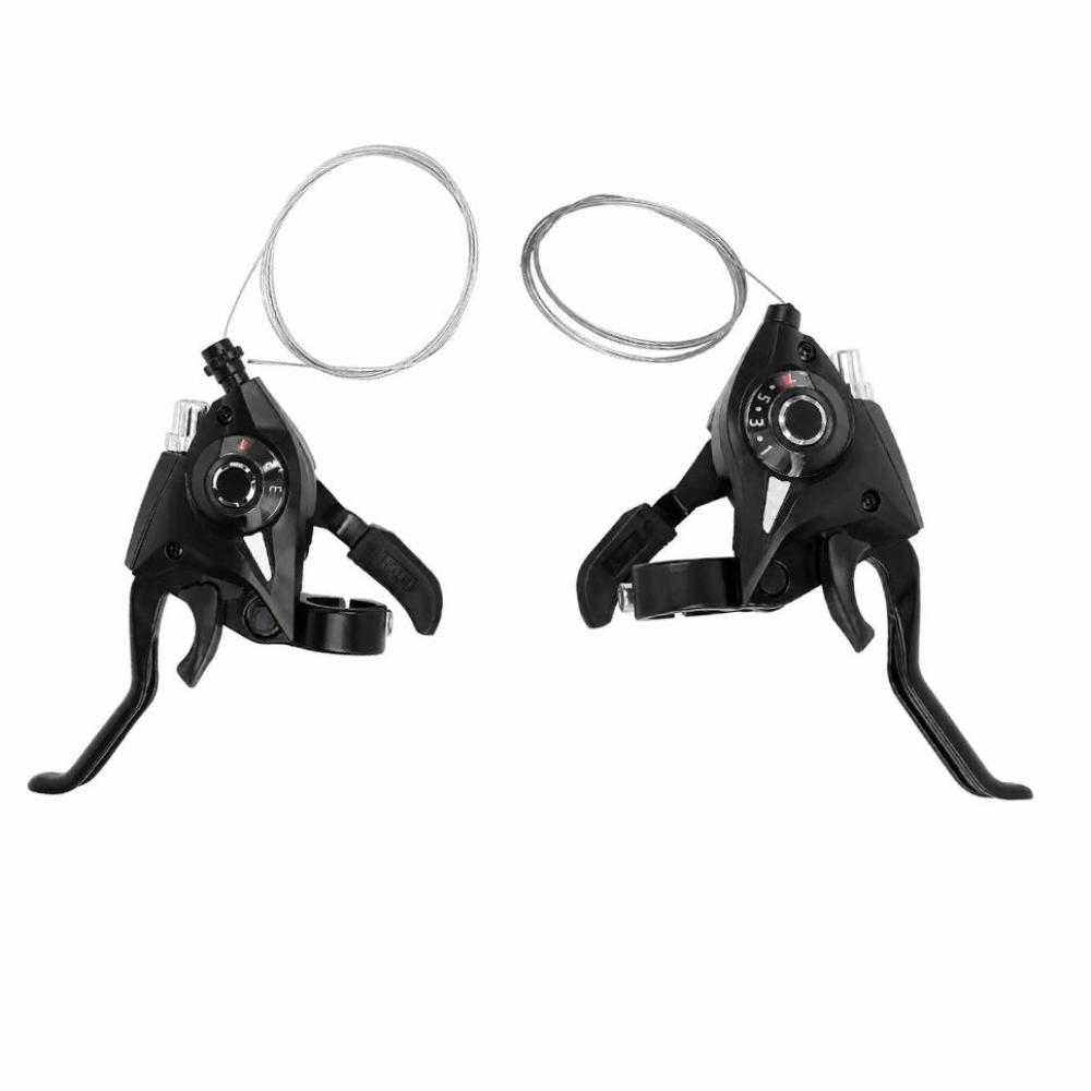 Ergonomic Mountain Bike Levers Shifter V Brake Bike Brake Lever Shifter Set  Shifter Replacement