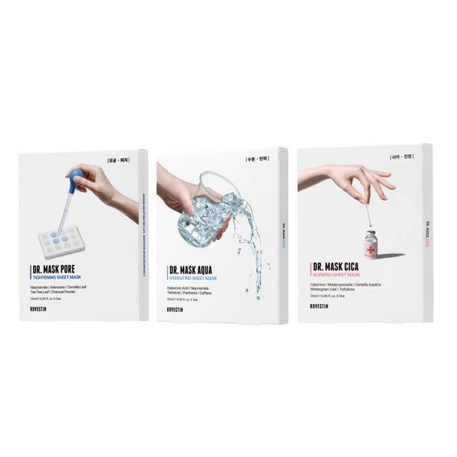 ROVECTIN - Dr. Mask Set - 3 Types Pore