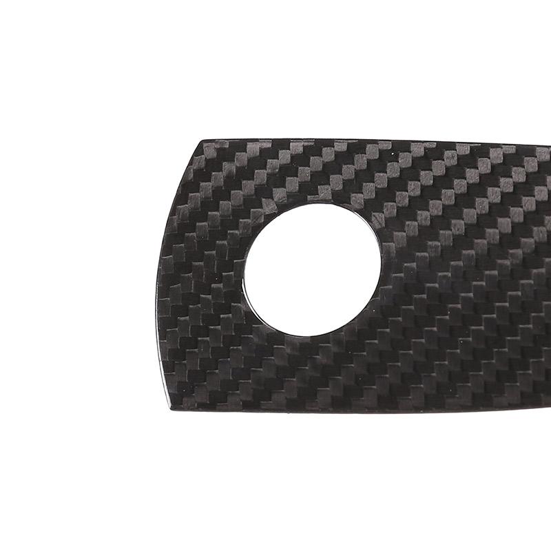 Real Carbon Fiber Passenger Storage Box Decoration Trim For BMW F30 3 Series F80 F82 F83 M3 M4 2014-2018 Accessories