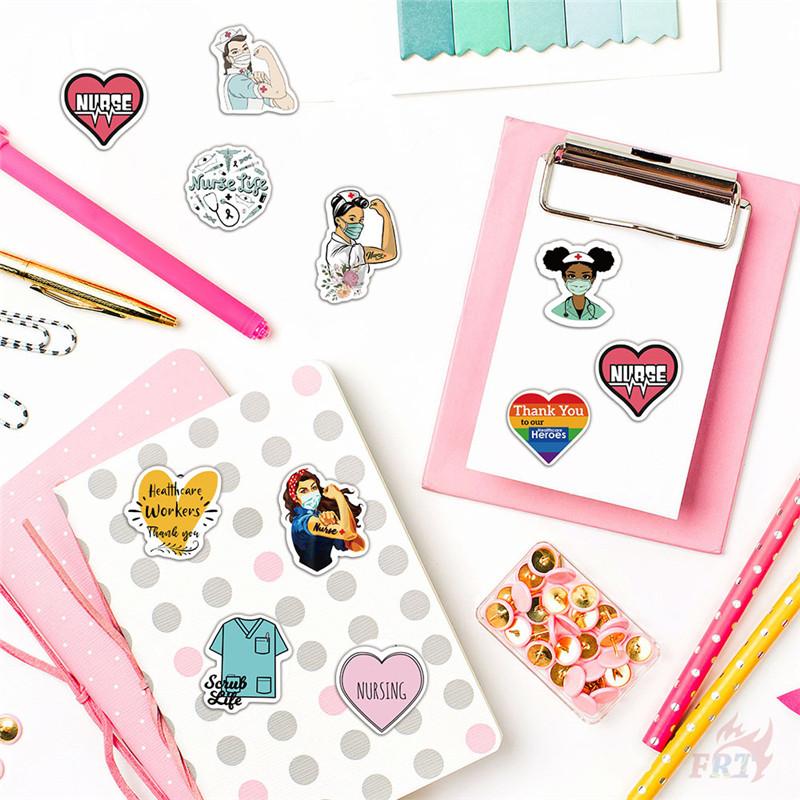 500Pcs/Roll International Nurses Day Kids Rewards Stickers - DIY Scrapbooks Album Decor Sealing Label Decals