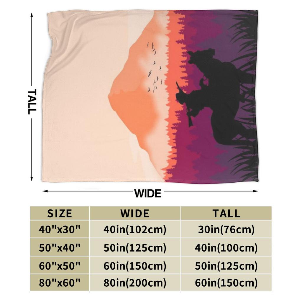 Far West Sunset Custom Comfortable Decorate Home An UltraSoft Micro Fleece Blanket