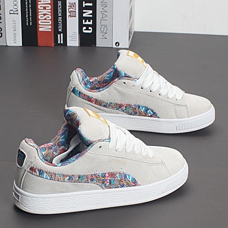 

2025 Весна и Осень Универсальная Повседневная Обувь на Платформе для Студентов, Тренд, Обувь для Пар, Обувь-Буханка, Мужская и Женская Универсальная Повседневная Спортивная Обувь 44