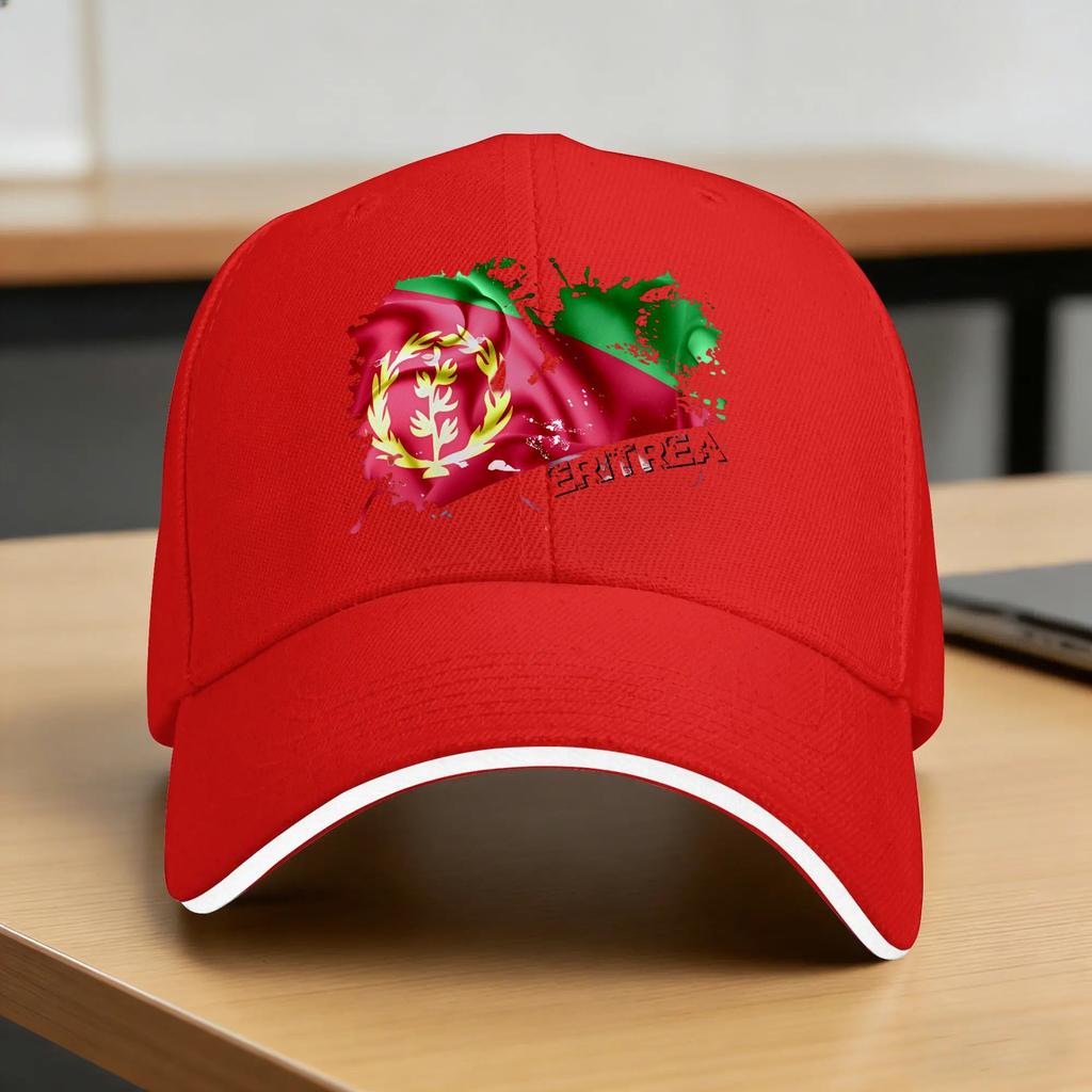 Eritrea Flag Sun Baseball Cap Summer Classic Trucker Hat For Unisex Adult Hunting Camping Baseball Caps