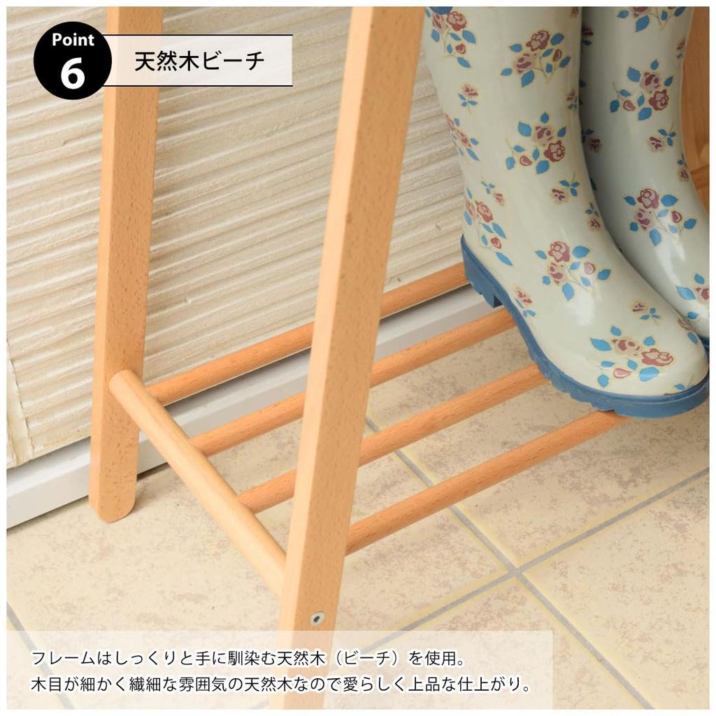 AZUMAYA Planter Stand Green Width x Depth 28 x Height cm PW-51GR 60.5 72.5