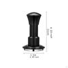 Adjustable Stainless Steel Coffee Tamper with Spring Mechanism, Ideal for Office and Camping